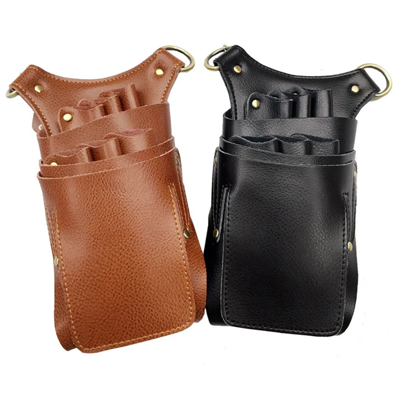 Съемная Парикмахерская инструментарий кожа сумка для набора парикмахерских