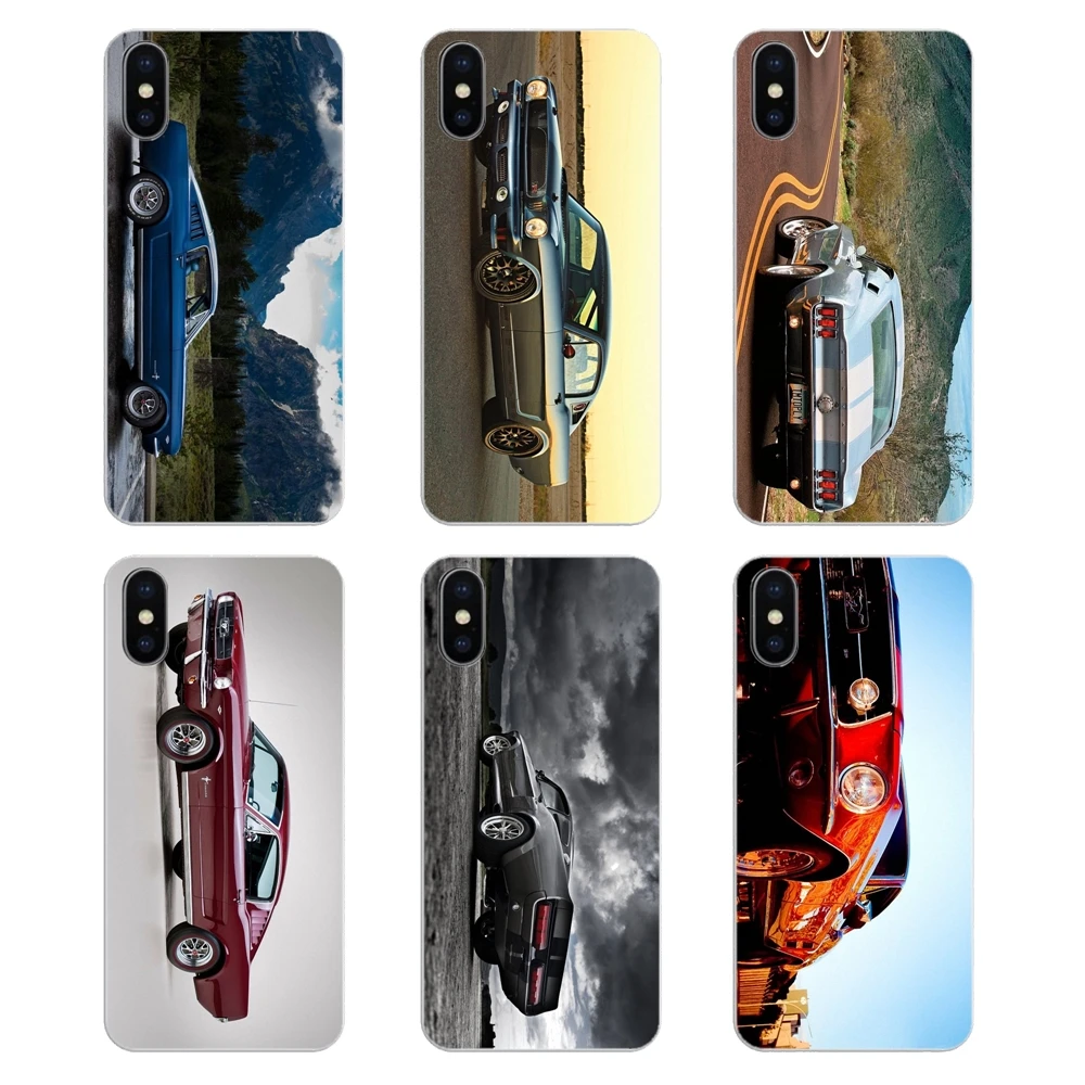Силиконовый чехол для Huawei P20 Lite Nova 2i 3i 3 GR3 Y6 Pro Y7 Y8 Y9 Prime 2018 2019 Ford Mustang 1966 Super Car 4K обои |