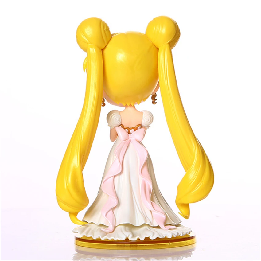 Haocaitoy фигурка игрушки Sailor Moon Qposket Edition Свадьба Луна Qianny Аниме фигурки куклы ПВХ