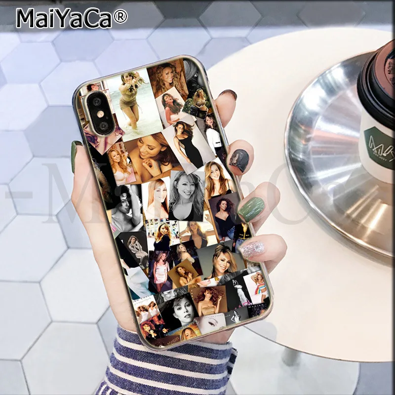 MaiYaCa Singer Mariah Carey роскошные высококачественные аксессуары для телефонов Чехол для Apple iPhone 8 7 6 6S Plus X XS max 5 5S SE XR