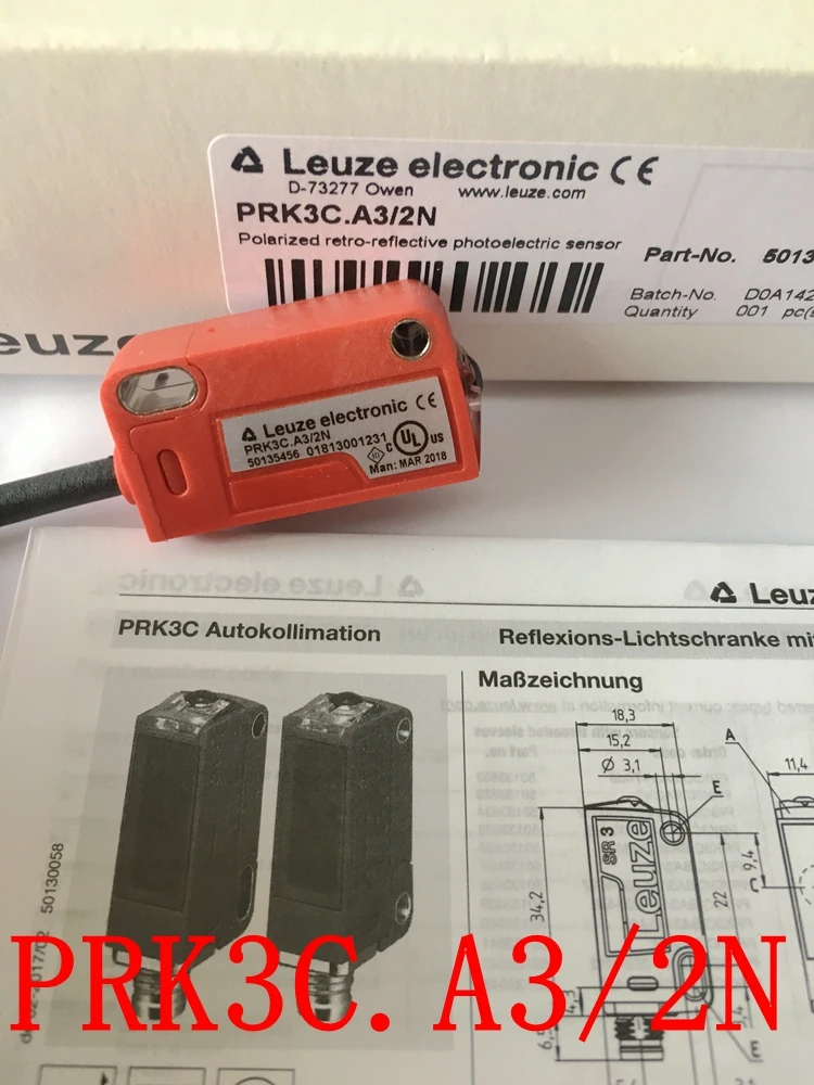 

Spot brand new original German LEUZE photoelectric switch PRK3C.A3/2N PRK 3B/6.22