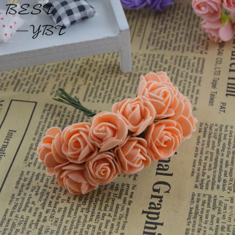 Искусственные головные уборы в виде Розы декоративные из пены Rugosa чистый