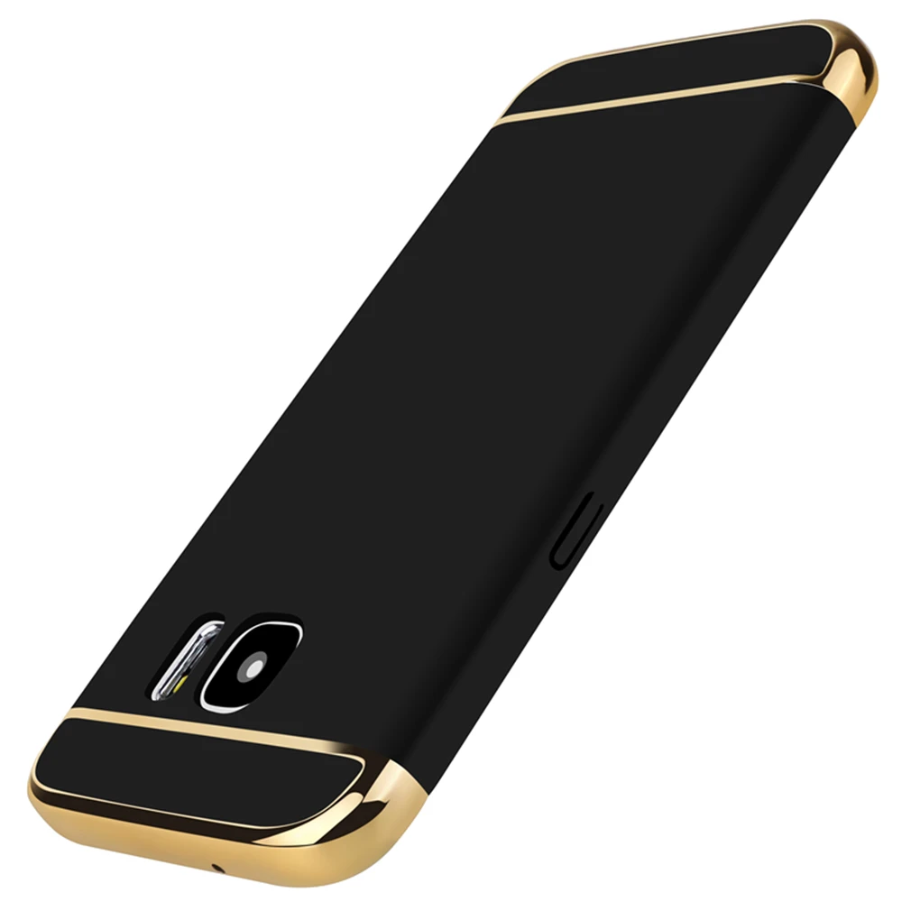 Letme Brand Case For Samsung Galaxy S7 edge S6 Full Protective Hard Plastic PC Phone Bag 3 in 1 Cover |