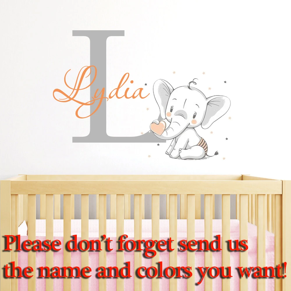 Dreamarts Personalized Name Wall Sticker DIY Stars Home Decor Nursery Kids Room Decals Removable Vinyl C36 | Дом и сад