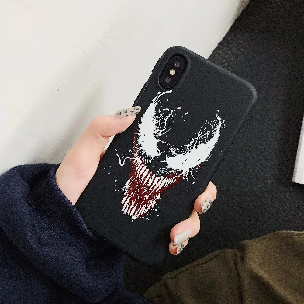 New Cute Cartoon Poisonous Toxic Liquid TPU Case For Apple iphone 6 7 8 Plus X XR XS Max Cover 6plus 7plus 8plus XSMax Soft | Мобильные