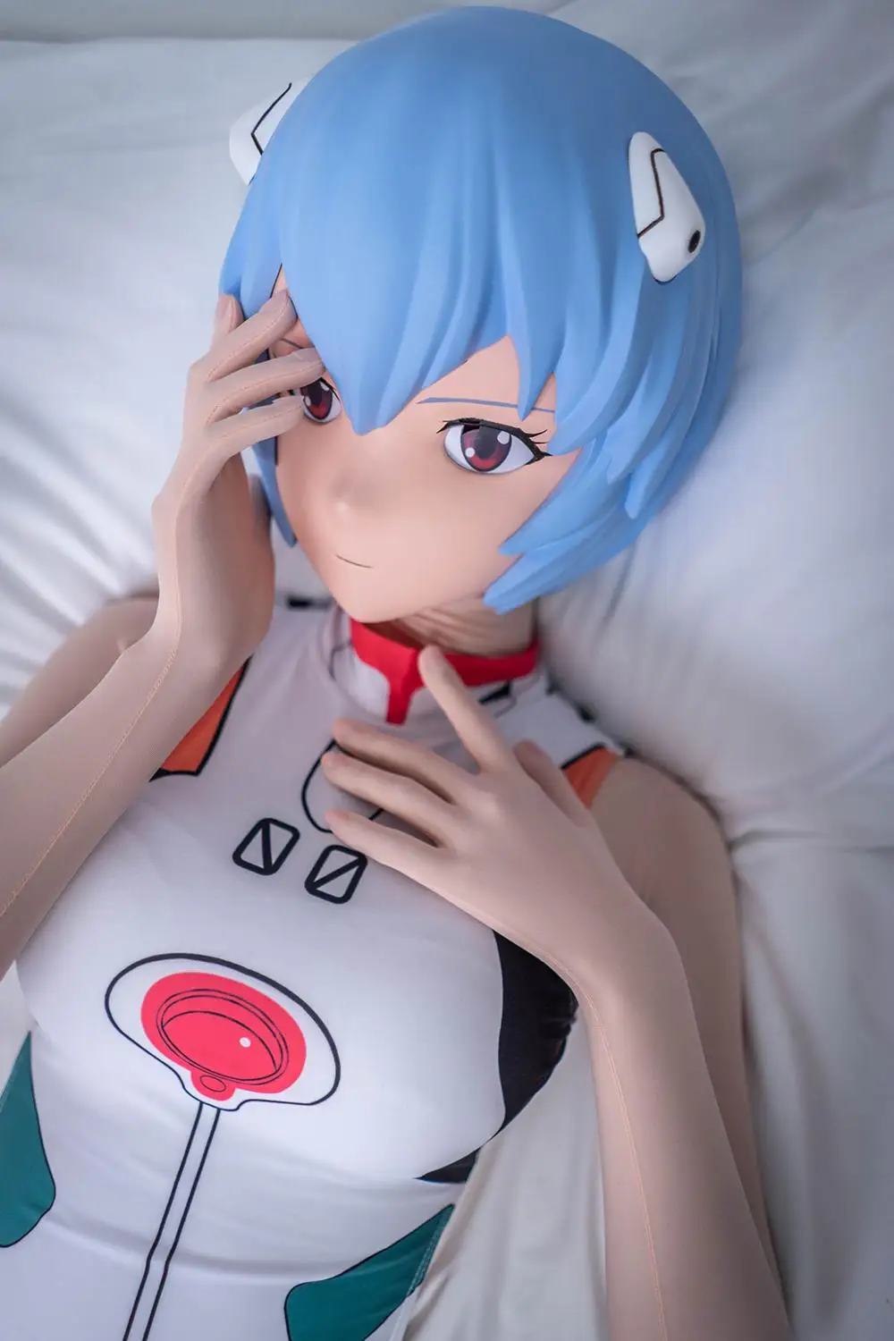 KIG7166) Специальный заказ косплей японские ролевые игры аниме персонаж Аянами Рей маска кигуруми кукла Трансвестит маска