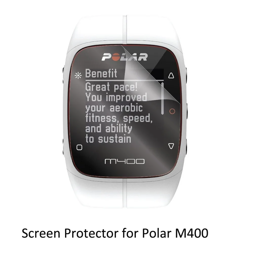 

3 * прозрачная защитная пленка для ЖК-экрана для смарт-часов Polar M400
