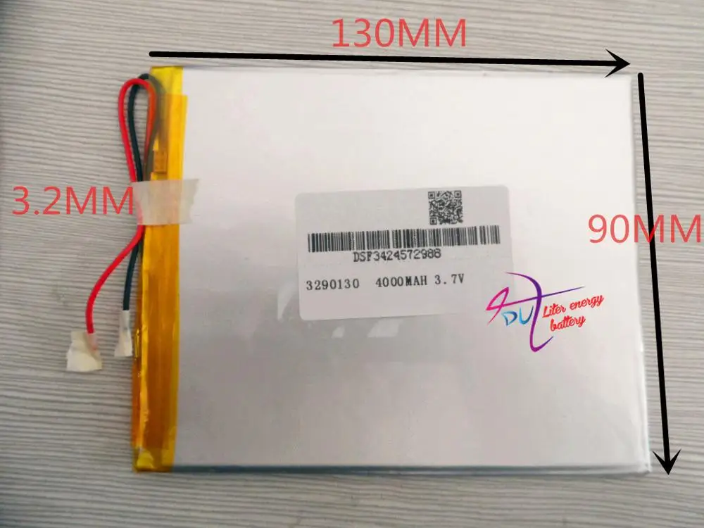 Лучшая батарея бренд бесплатная доставка 3 7 в литий-полимерный аккумулятор 4000