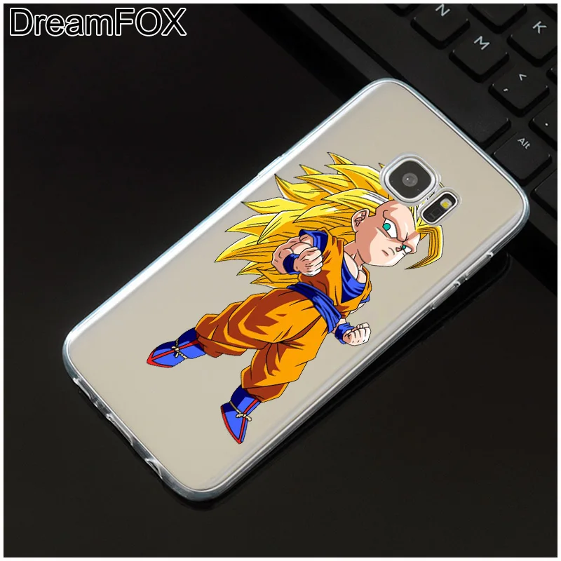 DREAMFOX L033 Дракон Гоку Мягкий ТПУ силиконовый чехол для samsung Galaxy Note S 7 8 9 10 10e 11 11e Lite Edge