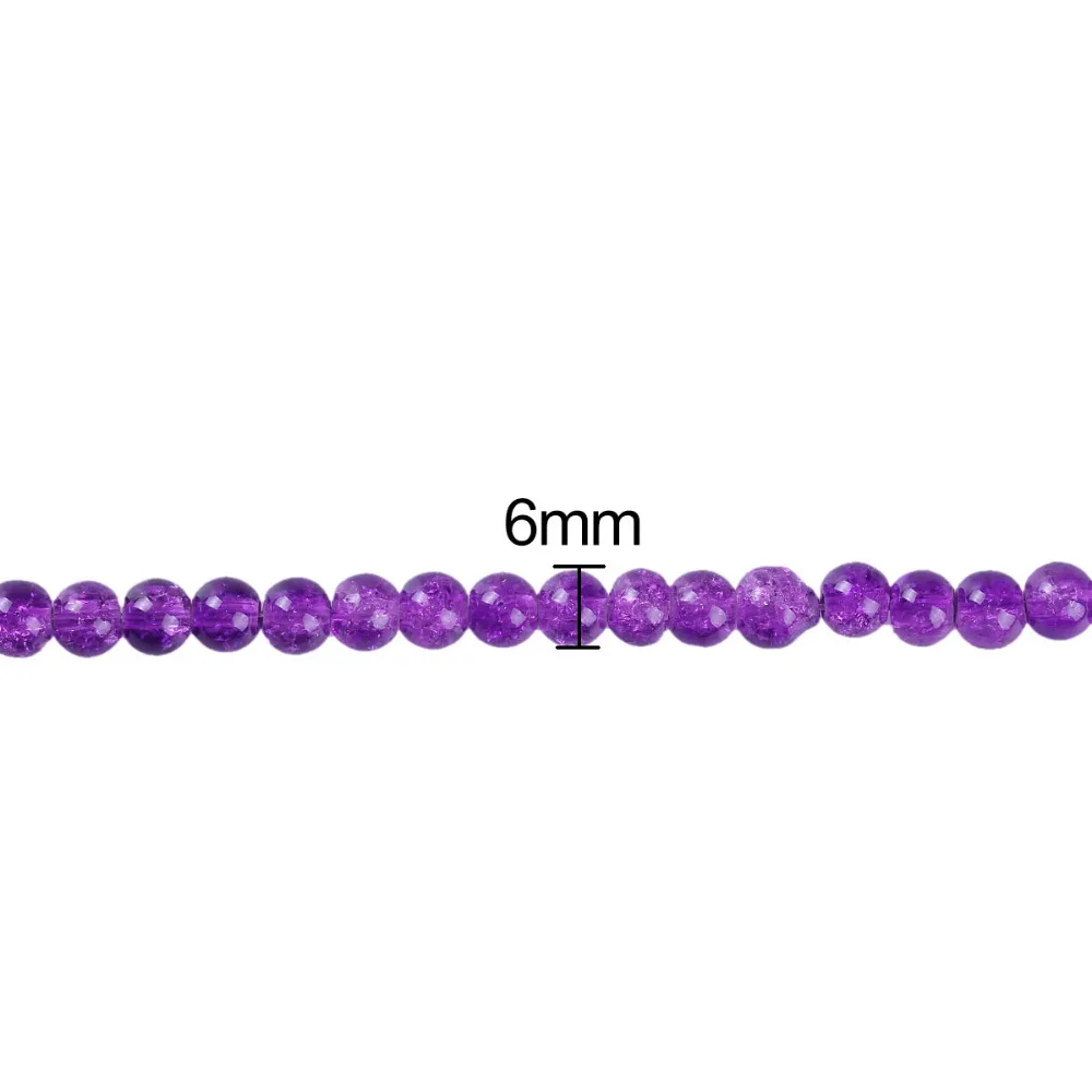 Круглые стеклянные бусины DoreenBeads диаметр 6 мм 200 шт. Результаты (B04928) yiwu|jewelry led|jewelry