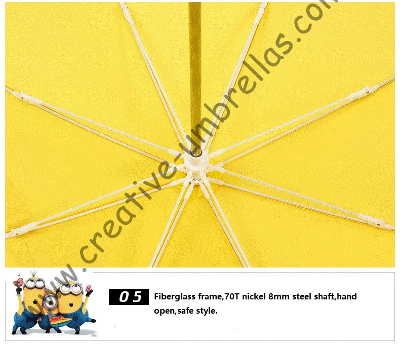 Зонт для выражения младенца детский зонт 8 мм со стальным стержнем и спицами из