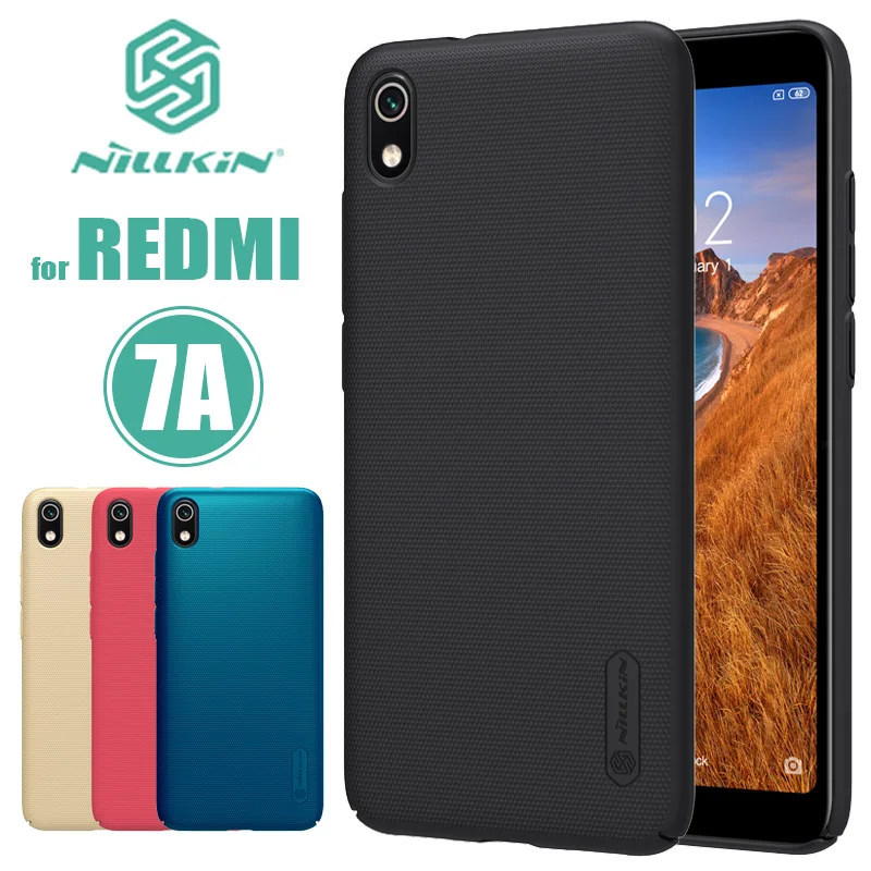 Чехол для Xiaomi Redmi 7A Nillkin супер матовый защитный Жесткий ПК Ультратонкий чехол для задней панели матовый чехол для Xiaomi Redmi 7A Nilkin чехол для телефона