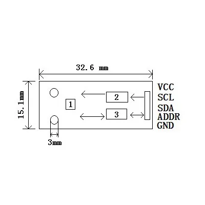 Glyduino GY 30 BH1750FVI модуль интенсивности света освещения Цифровой датчика обнаружения