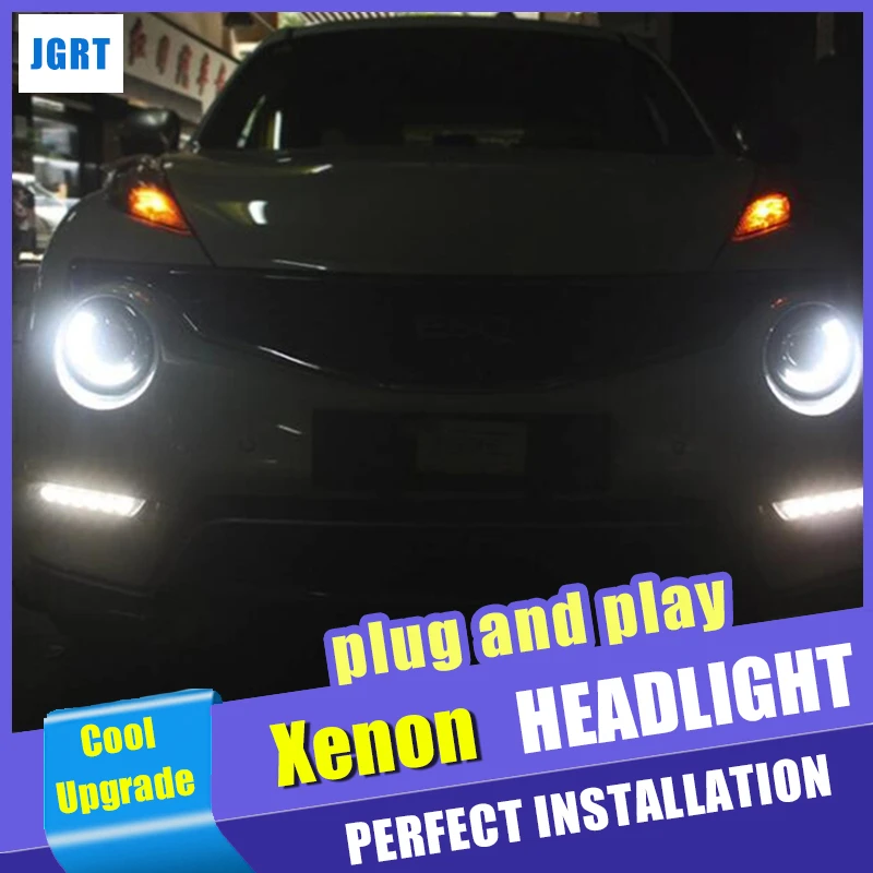 Новая глава лампы Тюнинг автомобилей для Nissan Juke фары 2011 2018 Infiniti эсквайр h7