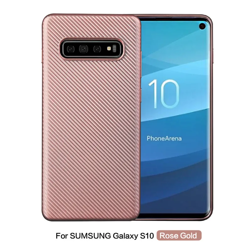 Phone Case For Samsung Galaxy S10 Soft TPU Cover Silicone Rubber |