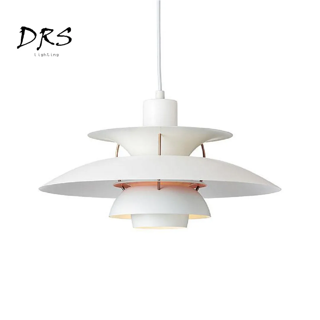 Датская Скандинавская алюминиевая люстра освещение Современная гостиная