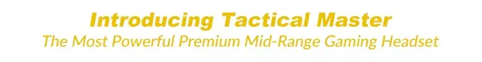 Игровая гарнитура Tactical Master-008 Захватывающая Игровая гарнитура с Виртуальным 7,1 объемным звуком Игровые наушники для ПК PS4 наушники