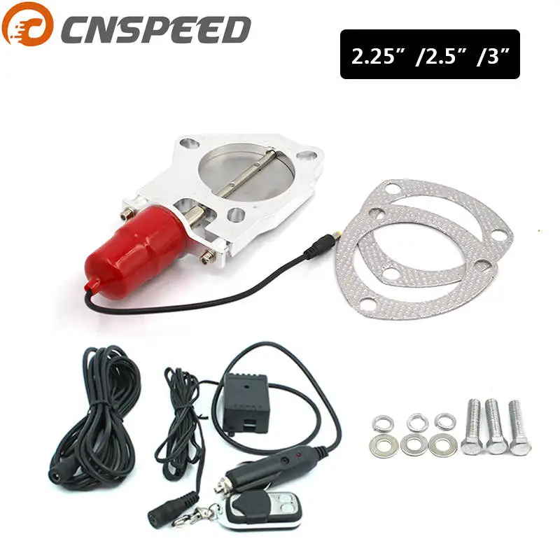 Электрическая выхлопная труба CNSPEED YC101113 универсальный комплект для выхлопа 2 25