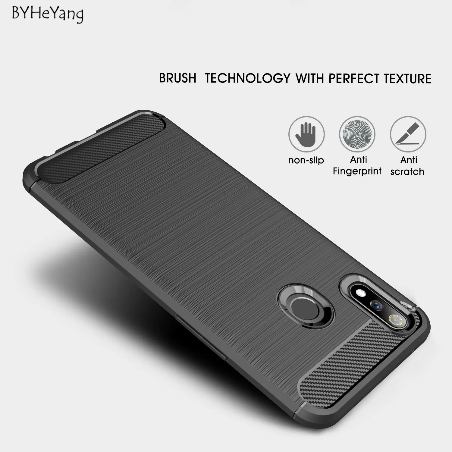 Чехол для OPPO Realme 3 Pro чехол телефона из мягкого силикона и ТПУ с текстурой