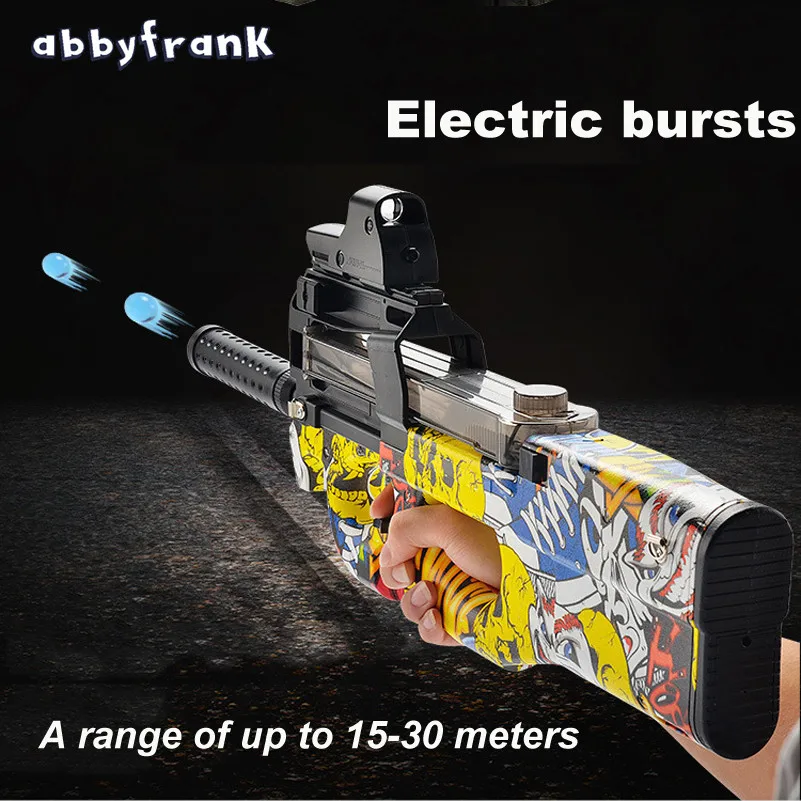 Abbyfrank Graffiti Edition P90 электрический игрушечный пистолет Пейнтбол жить CS нападение