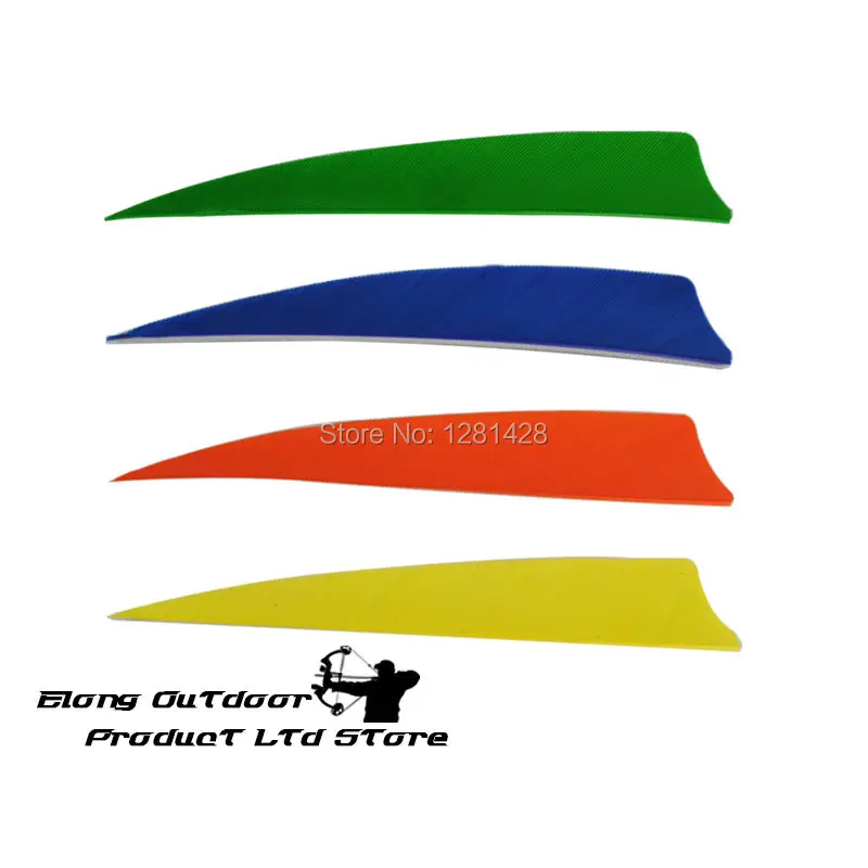 50 шт. 4-дюймовых левых перьев турецкого щита для самостоятельного изготовления стрел из деревянного лука для охоты и стрельбы из лука. Бесплатная доставка.