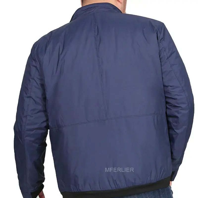 MFERLIER демисезонные мужские куртки 6XL 7XL 8XL Бюст 150 см плюс размер свободные 5 цветов