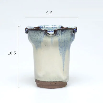 Mini Succulent Chinese Plant Pot Bonsai Fleshy Decorative Garden Creative Nursery Home Flower Pot Office Ceramics Planter LY477