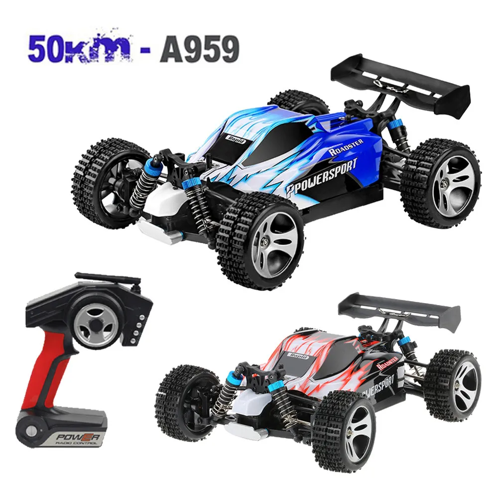 Гоночный автомобиль Wltoys A959 Модернизированный 540 щеточный мотор высокая скорость
