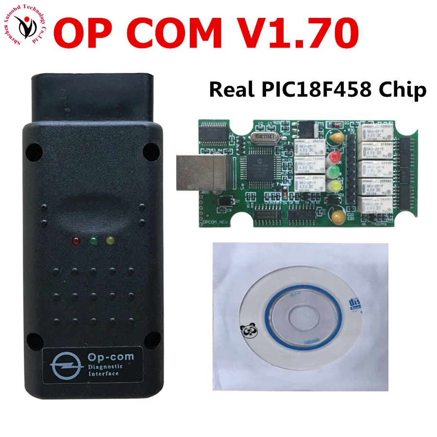 Новейшее качество A ++ OBD2 Op com V1.70 / Com Opcom для диагностического прибора Opel с чипом