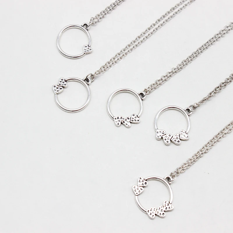 Ожерелье с милой девочкой ожерелье подвеской в виде клубники подарок на день