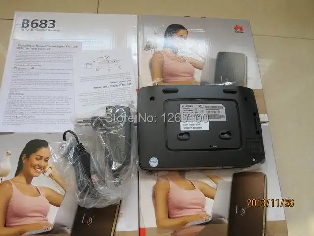 Huawei B683 24 HSPA + WCDMA 900 МГц 2100 Мбит/с беспроводной маршрутизатор/FWT/FCT шлюз поддержка