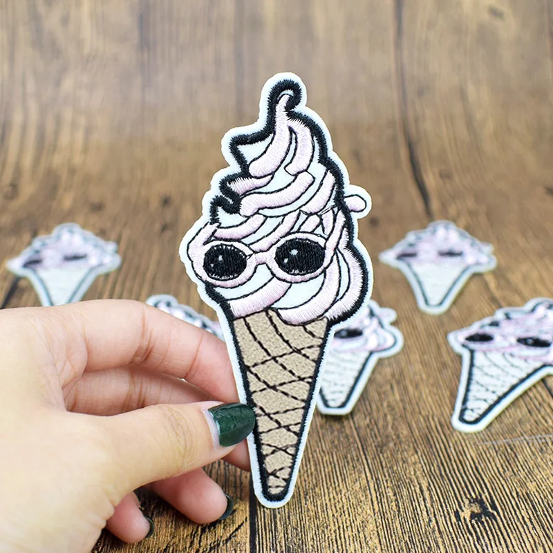 Нашивки для мороженого одежды железные на пластыри солнцезащитные очки DIY