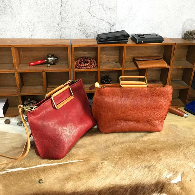 Кожа женщины сумку Винтаж большой Ёмкость дамы Tote ремень из натуральной кожи хозяйственная Сумочка Мода Crossbody сумки на плечо