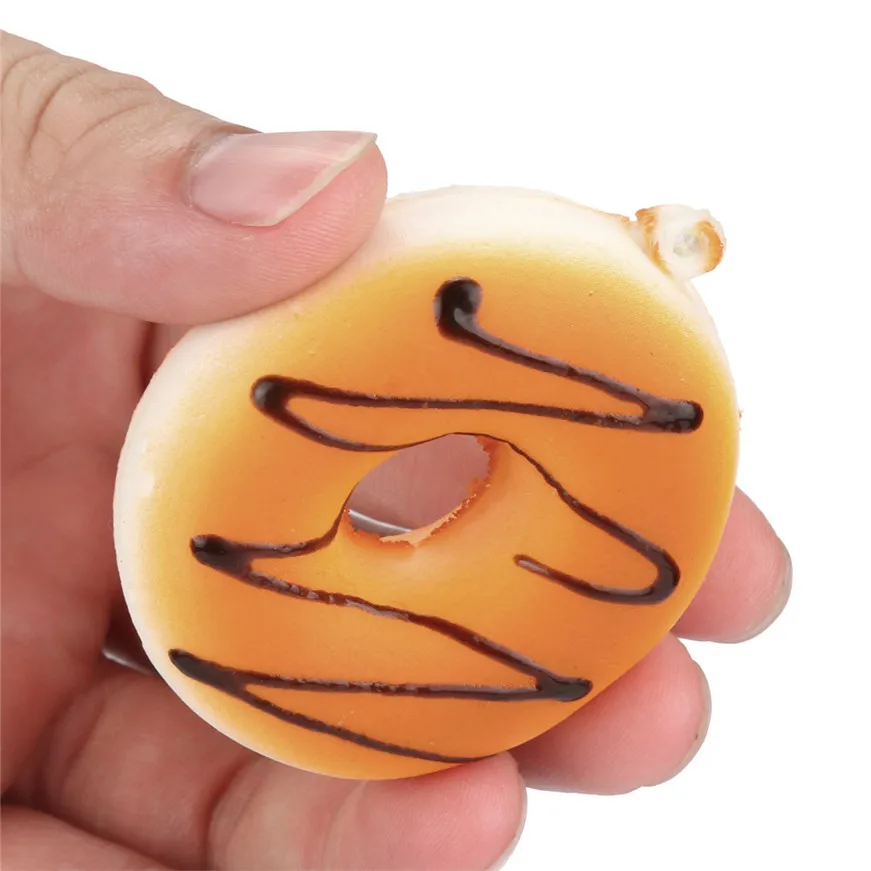 Забавные игрушки для детей и взрослых антистресс мочи пончики Squeeze Healing Kawaii Relieve Stress Rising Toys Gags Brinquedos