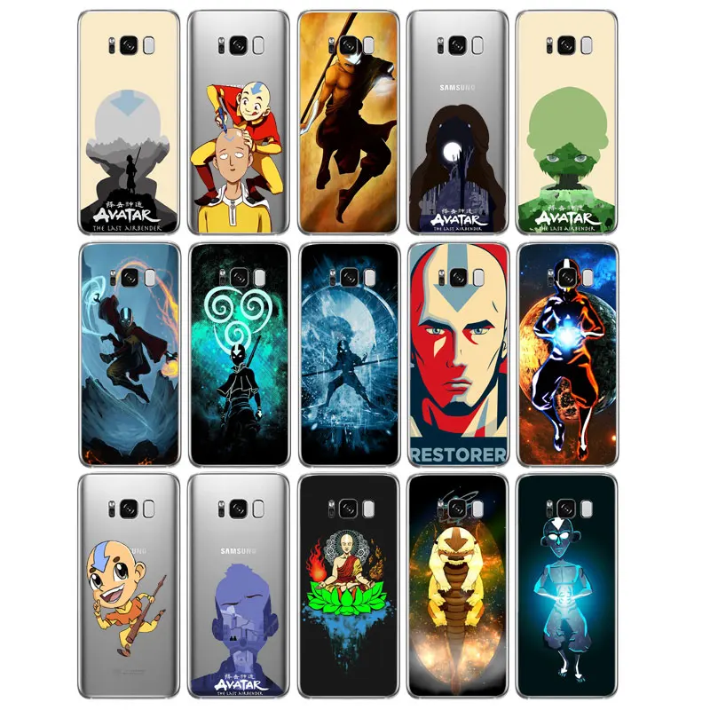 N256 Аватар Aang Мягкий ТПУ силиконовый чехол для Samsung Galaxy S5 S6 S7 S8 S9 S10 5G S10E Lite Edge Plus |