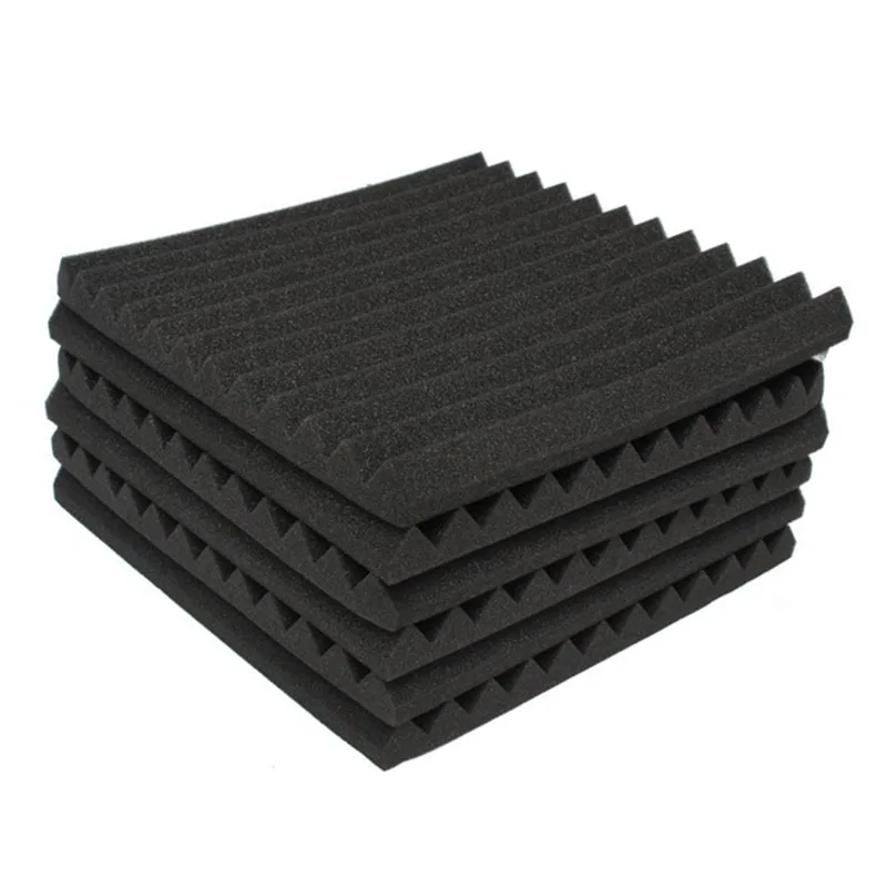 

Acoustic Panels Studio/ recording studios/control rooms Foam Wedges 24 Pack 1 inch X 12 inch X 12 inch