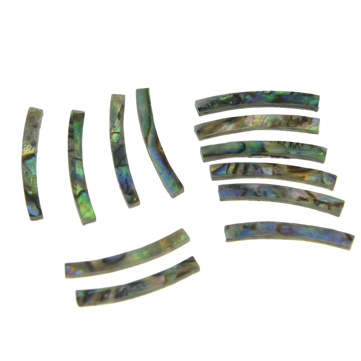 KAISH розетка для укулеле Paua Abalone изогнутые полосы звук отверстие инкрустация