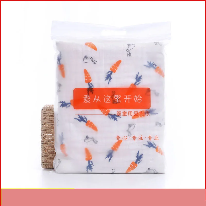 Детское банное полотенце 120*150 см хлопковое шестислойное летнее Крутое детское