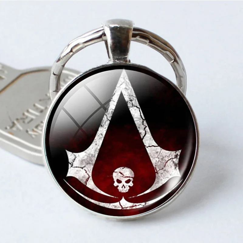2019 новая игра Assassins Creed сплав брелок держатель винтажные металлические собаки