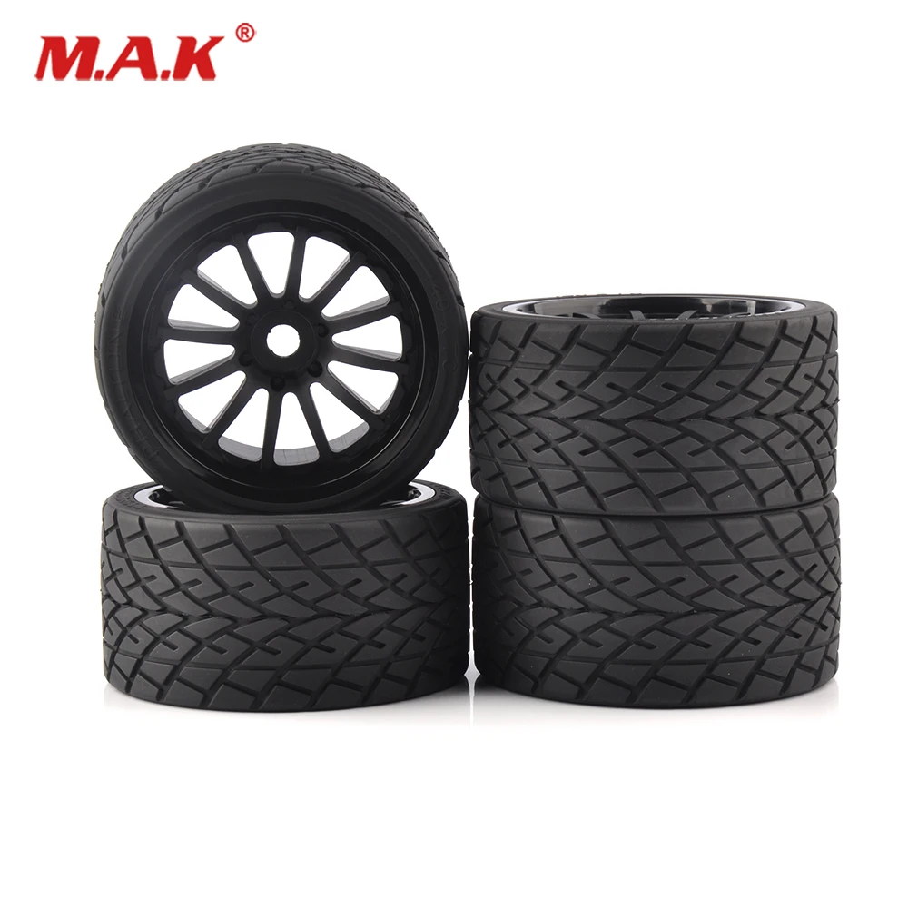 4 шт./компл. шины и диски с большой ножкой 17 мм Hex fit 1:8 RC HPI HSP для дороги