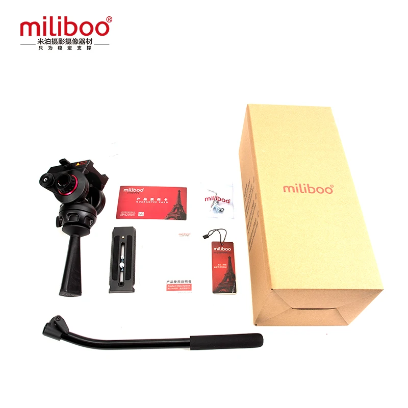 Miliboo MYT803 Улучшенный Регулируемый амортизирующий DSLR алюминиевый штатив для