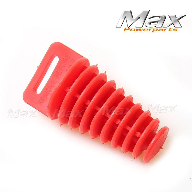 2 шт. в партии маленькая выхлопная трубка глушитель моющаяся Водонепроницаемая