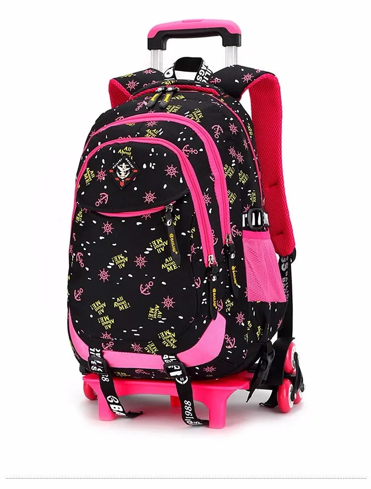 Рюкзаки на колесиках Школьные Сумки Sac a dos детские сумки Bolsa Infantil школьные рюкзаки для девочек школьные рюкзаки