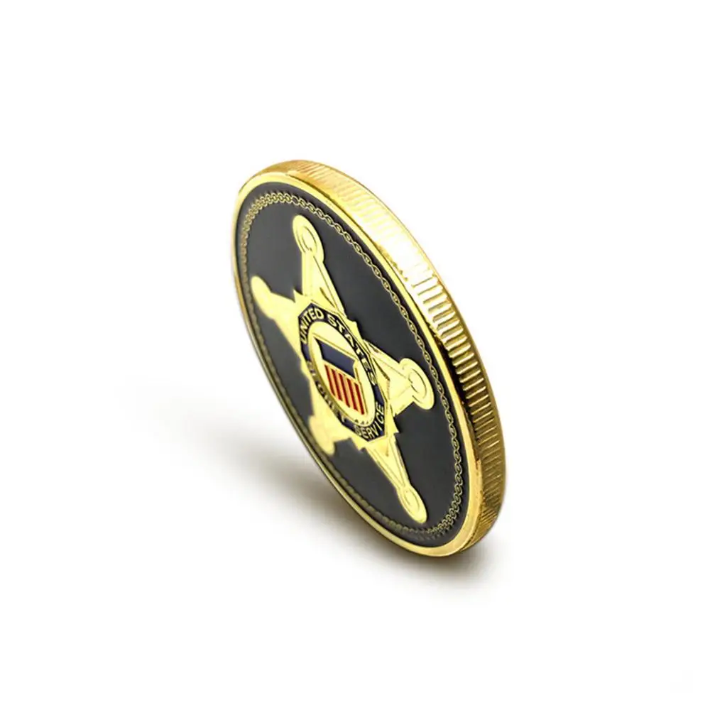 Американская Секретная служба USSS памятная монета почтовый телоград честь