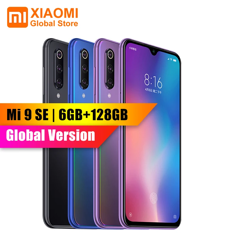 Глобальная версия Xiaomi mi 9 SE 6GB 128GB Snapdragon 712 AMOLED карманный размер большая картинка 48MP