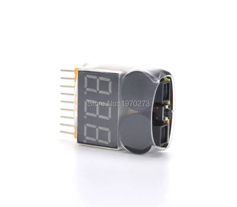 Тестер низкого напряжения аккумулятора 1 8S зуммер индикатор Lipo тестер 2 в для