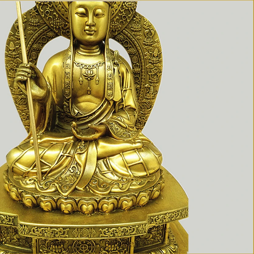 SUIRONG---2017 611 + Тайваньская Оригинальная лампа Лев медный Bodhisattva буддийская из