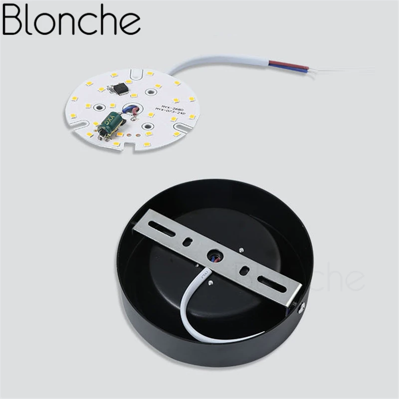 Blonche Modern Led Panel Light AC220V 5W/7W/9W Round Downlight for Living Room Bathroom Corridor Home Decor Mini Ceiling Lamp | Освещение