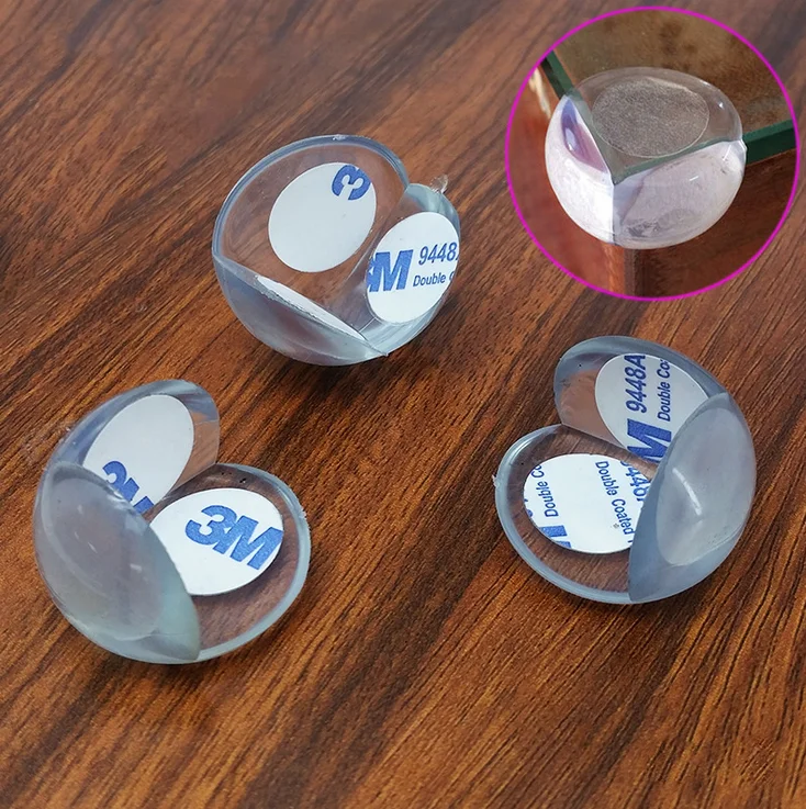 

4pcs/lot Baby Safety Table Corner Protector Transparent Anti-Collision Angle Protection Cover Edge Corner Guard Child Security
