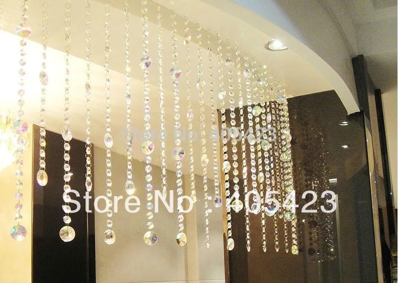 10 м/лот Входное свадебное украшение для дома/перегородка комнаты AB Цвет